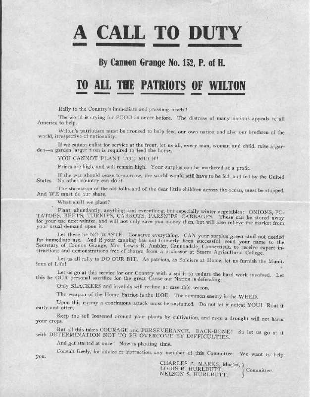 A Call to Duty - Cannon Grange